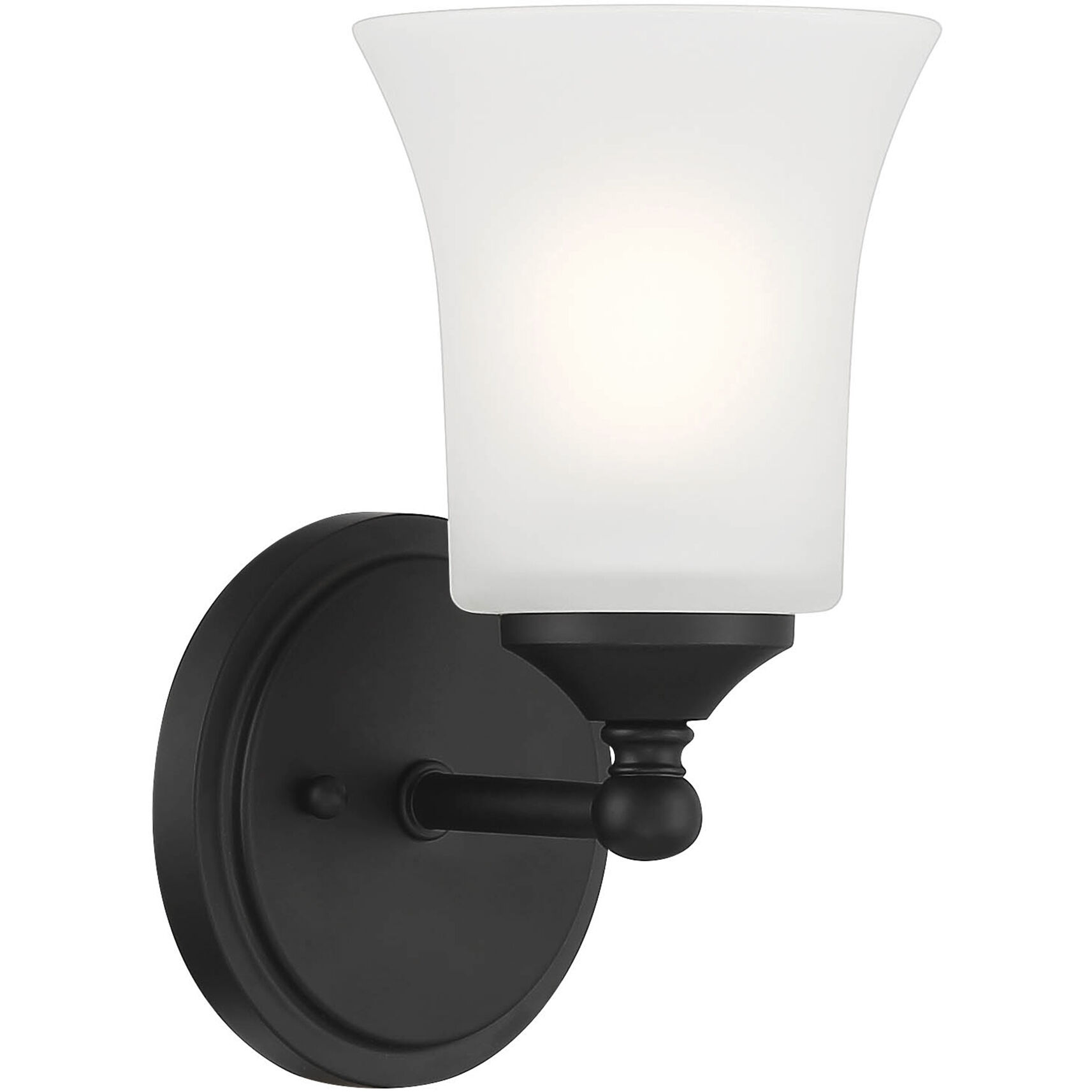 Bronson 1 Light 5 inch Matte Black Wall Sconce Wall Light